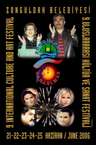 Zonguldak Belediyesi 2006 Yılı Festival Afişi